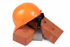 建筑砖头盔