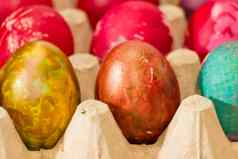 复活节鸡蛋颜色