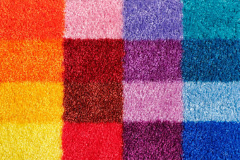 彩色的地毯