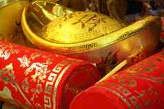 中国人一年装饰——黄金锭鞭炮