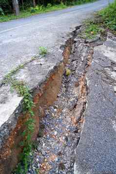 地层学路损害引起的地震