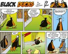 黑色的鸭子漫画集