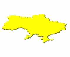 乌克兰地图国家颜色