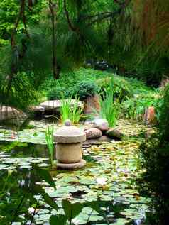 日本水花园
