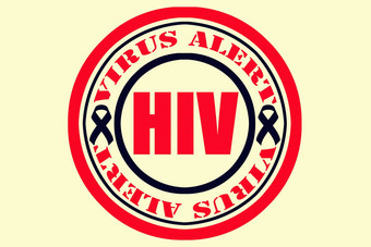 艾滋病毒艾滋病病毒警报概念