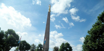 纪念碑纪念盖勒从卢森堡城市卢森堡