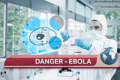埃博拉病毒新闻闪光医疗图像