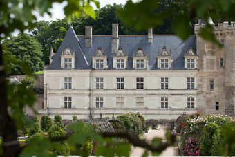 <strong>酒庄</strong>Villandrycastle-palace位于卢瓦尔谷法国
