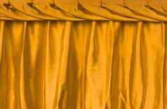 黄色的织物丝绸纹理背景