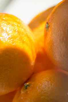橘子无核小蜜橘西班牙语橙子