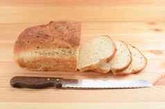 片减少面包面包刀