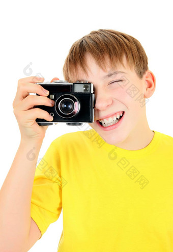 孩子photocamera
