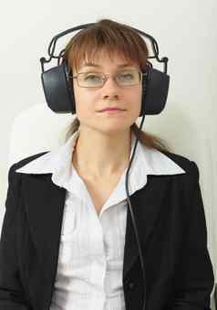 累了女人声音技术员专业音响ear-pho