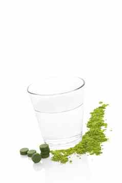 绿色食物补充玻璃水