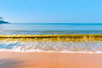 海波悬架沙子