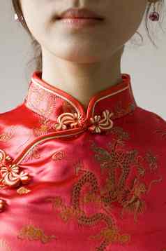 中国人旗袍服装