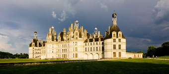 尚博尔城堡loir-et-cher中心法国