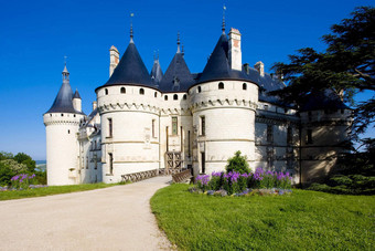 chaumont-sur-loire城堡中心法国