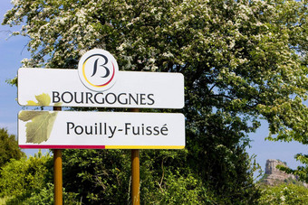 pouilly-fuiss�科特maconnais勃艮第法国