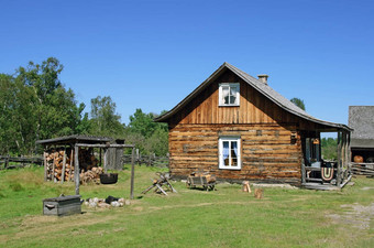 传统的加拿大农村房子