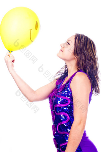 女人气球