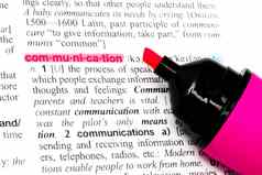 word-communication