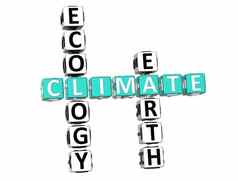 生态气候填字游戏