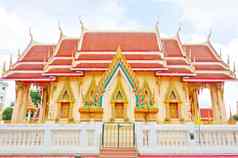 佛教堂泰国寺庙风格