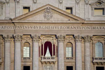 外观圣彼得的教堂罗马