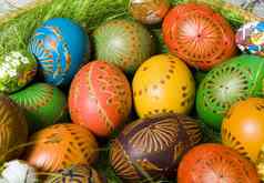 复活节鸡蛋背景复活节鸡蛋背景
