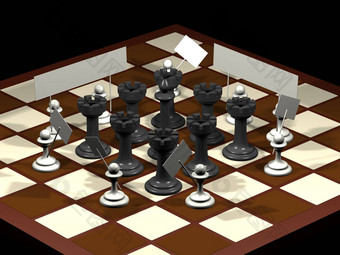 国际象棋寓言反对公民政府