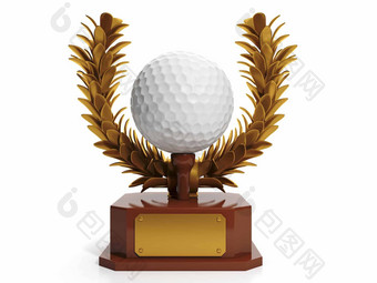 奖球员高尔夫球高尔夫球球形式杯