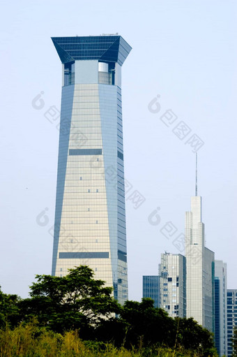 深圳现代非凡的摩天大楼