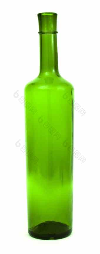 瓶绿色玻璃