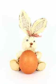 蛋兔子装饰