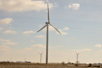 印第安纳州风涡轮农场