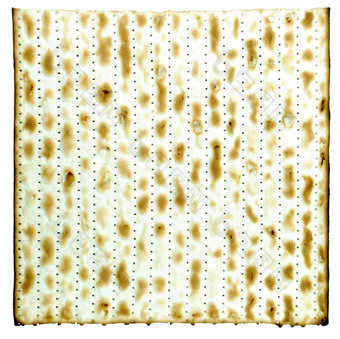 未发酵面包matza犹太人逾越节面包