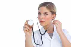 护士听听诊器