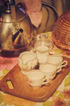 茶壶茶流杯茶仪式