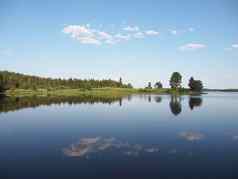 美丽的湖北卡累利阿共和国俄罗斯