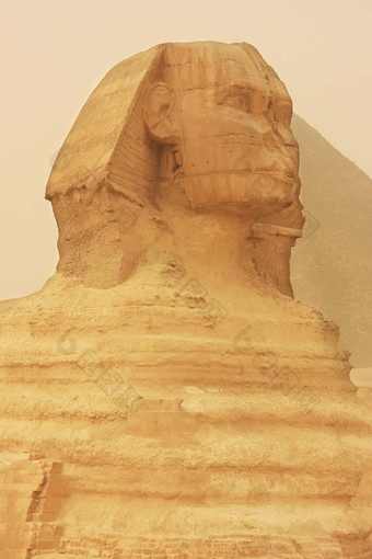 斯芬克斯沙子风暴开罗埃及