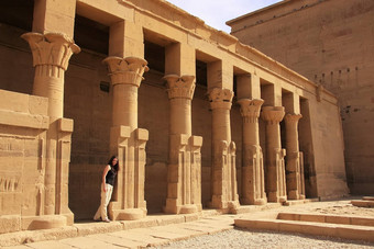 菲莱寺庙湖纳赛尔<strong>埃及</strong>