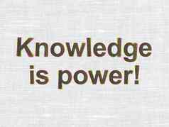教育概念知识力量!织物纹理后台支持