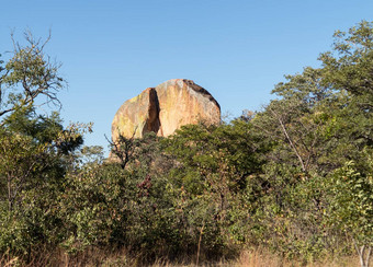 马托博国家公园布拉沃津巴布韦
