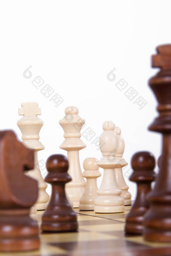 玩国际象棋董事会