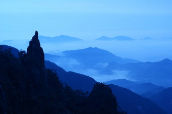 云雾sanqingshan山