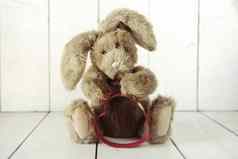 泰迪熊兔子情人节周年纪念日爱主题