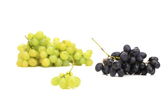 成熟的多汁的葡萄