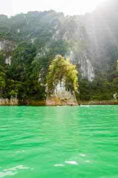 旅行岛绿色湖桂林泰国