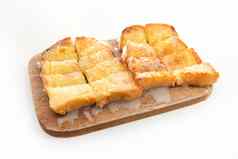 面包烤面包浓缩牛奶木板